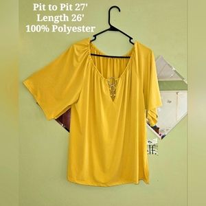 🩷 Yellow Blouse